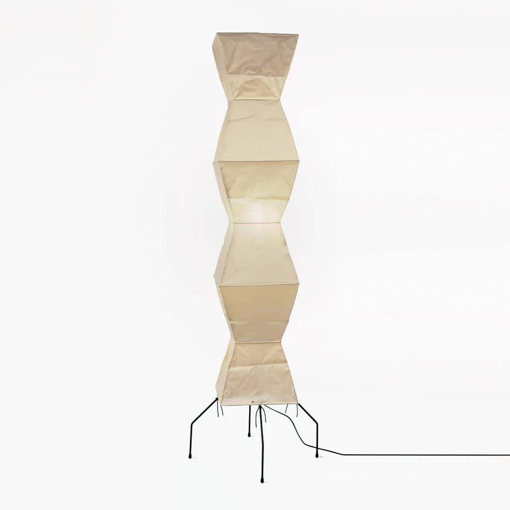 Modern Rice Paper Floor Lamp for Living Room and Bedroom — Halden Lighting