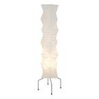 Modern Rice Paper Floor Lamp for Living Room and Bedroom — Halden Lighting