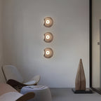 Modern Glass Wall Light With Warm LED Glow — Halden Lighting