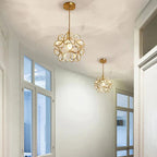Modern Glass Pendant Light With Warm LED Glow — Halden Lighting