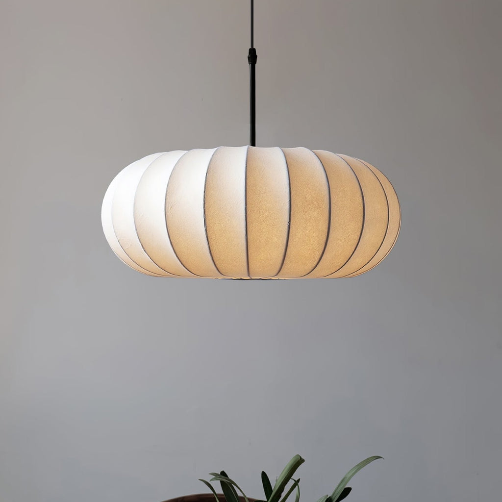 Modern Fabric Pendant Light for Living and Dining Rooms — Halden Lighting