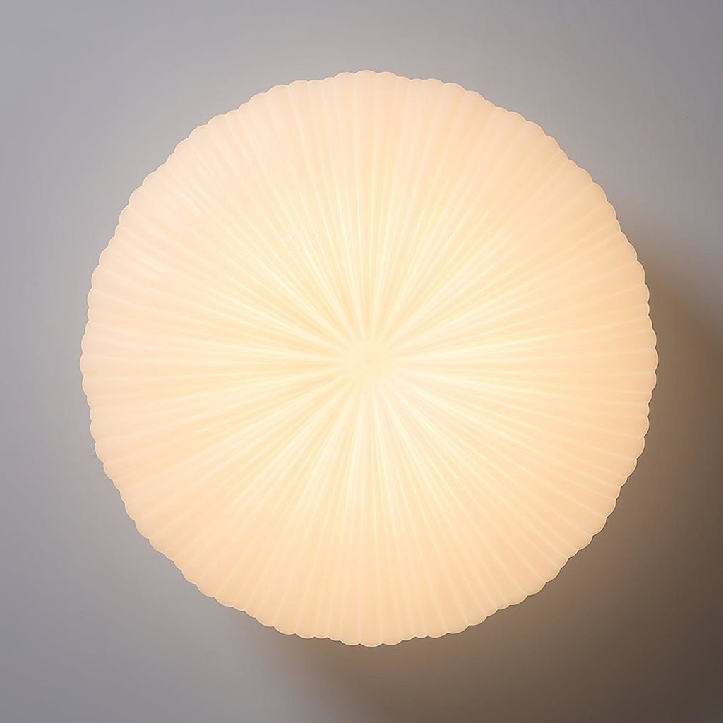Modern Round Flush Mount Ceiling Light for Living Room — Halden Lighting