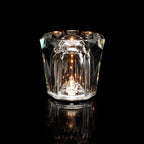 Modern Crystal Table Lamp With Warm LED Glow for Living Room — Halden Lighting