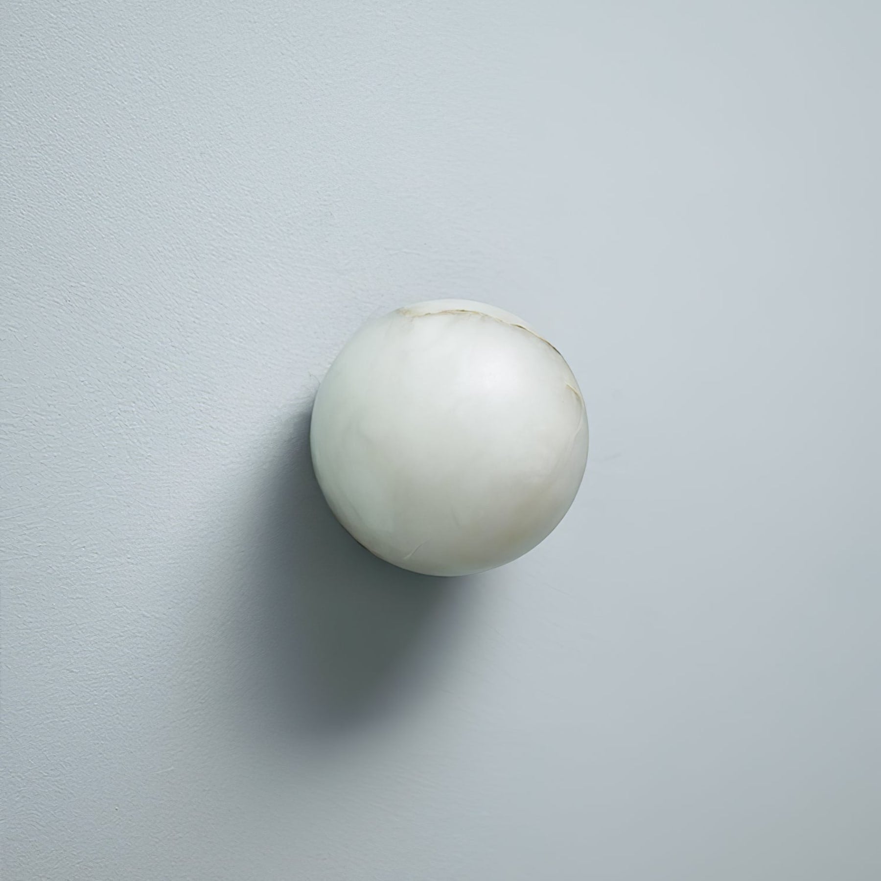 Marble Modern Wall Light With Warm LED Glow — Halden Lighting