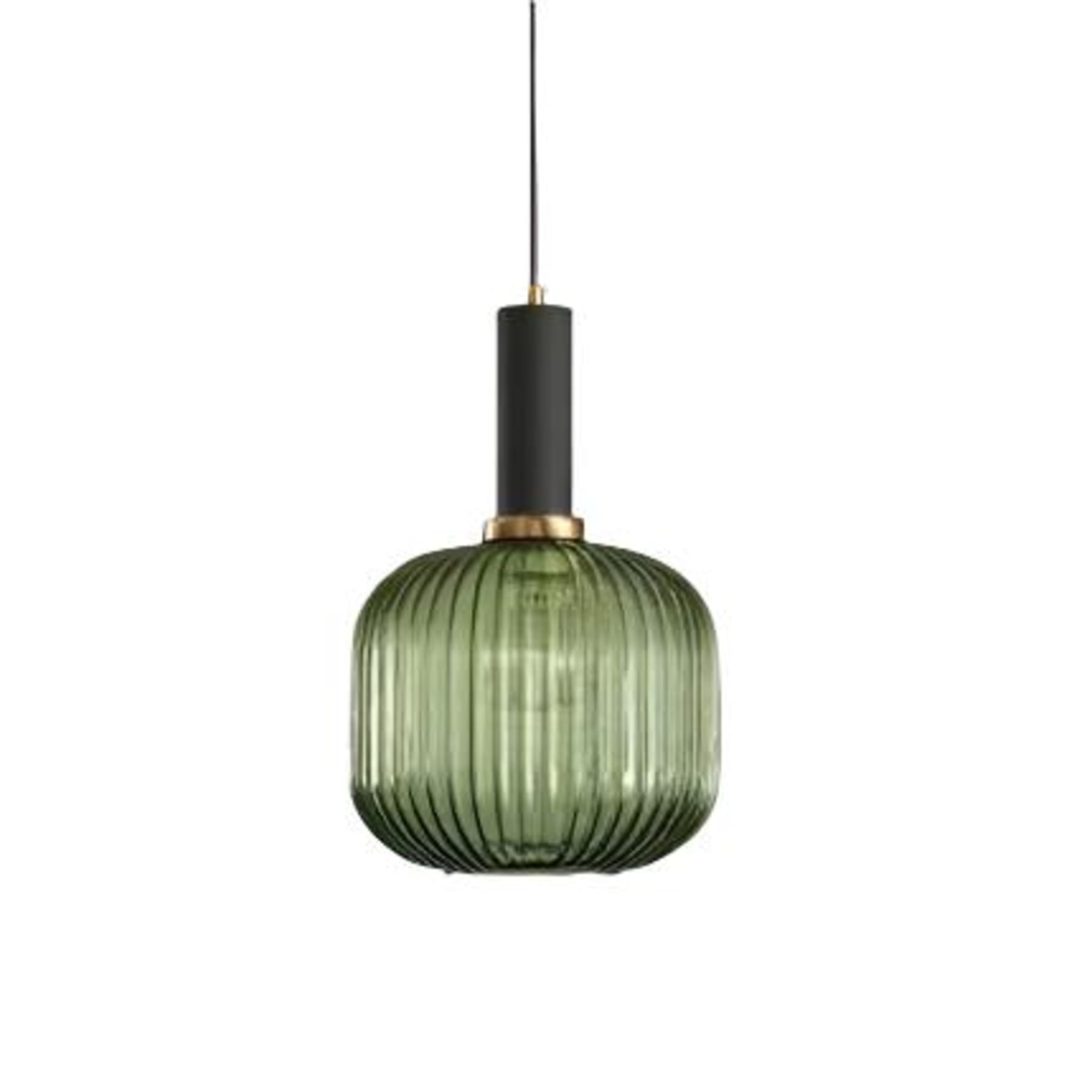 Modern Glass Pendant Light With Warm LED Glow — Halden Lighting