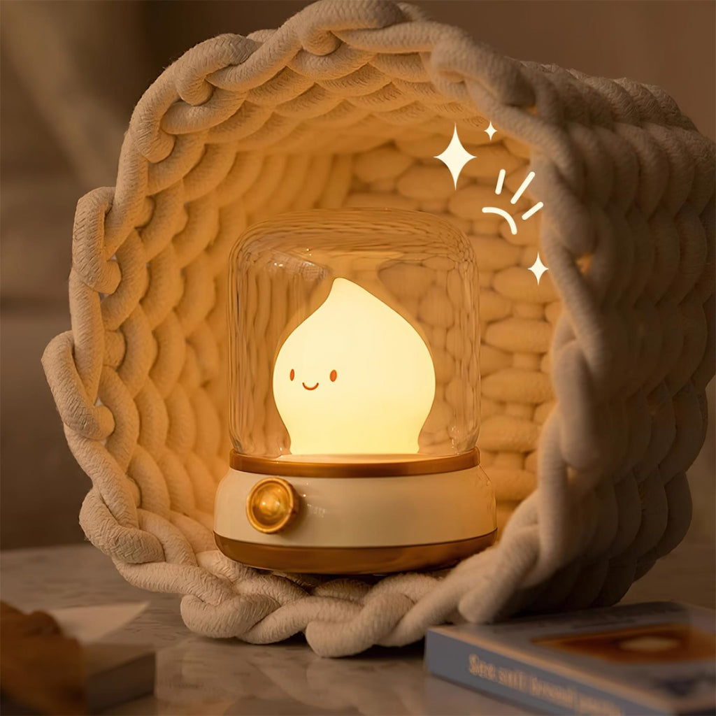 Modern Cordless Table Lamp With Warm LED Glow — Halden Lighting