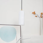Modern Marble Pendant Light With Warm LED Glow — Halden Lighting