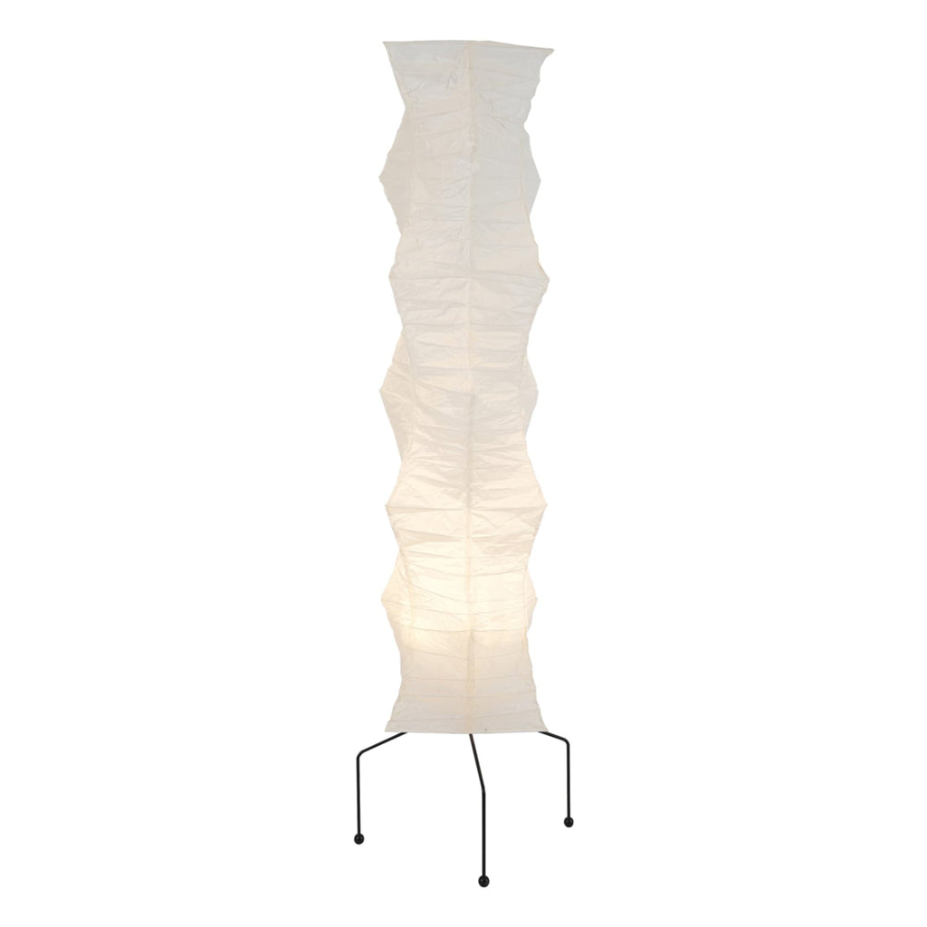 Modern Rice Paper Floor Lamp for Living Room and Bedroom in Ø47 × H190 cm (Ø18.5" × H74.8") — Halden Lighting