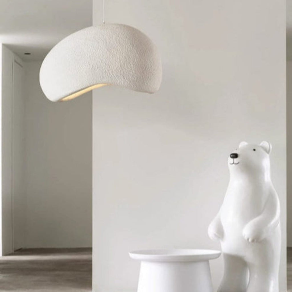 Modern Resin Pendant Light for Living Room and Dining Room — Halden Lighting