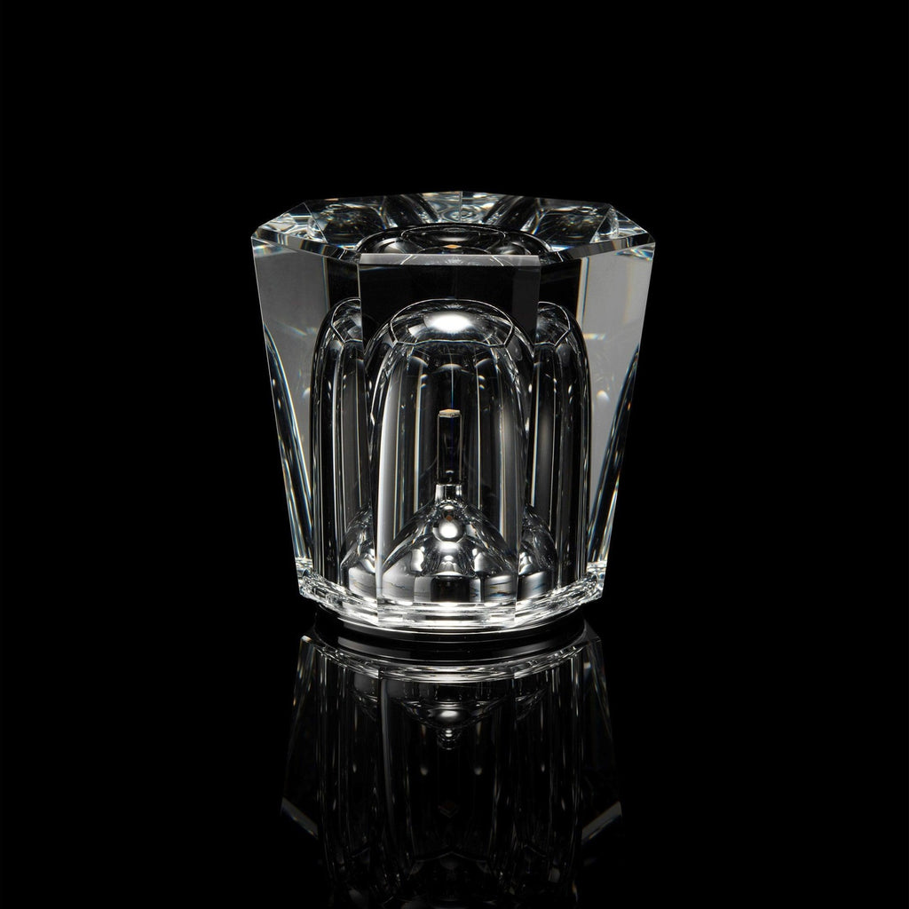 Modern Crystal Table Lamp With Warm LED Glow for Living Room — Halden Lighting