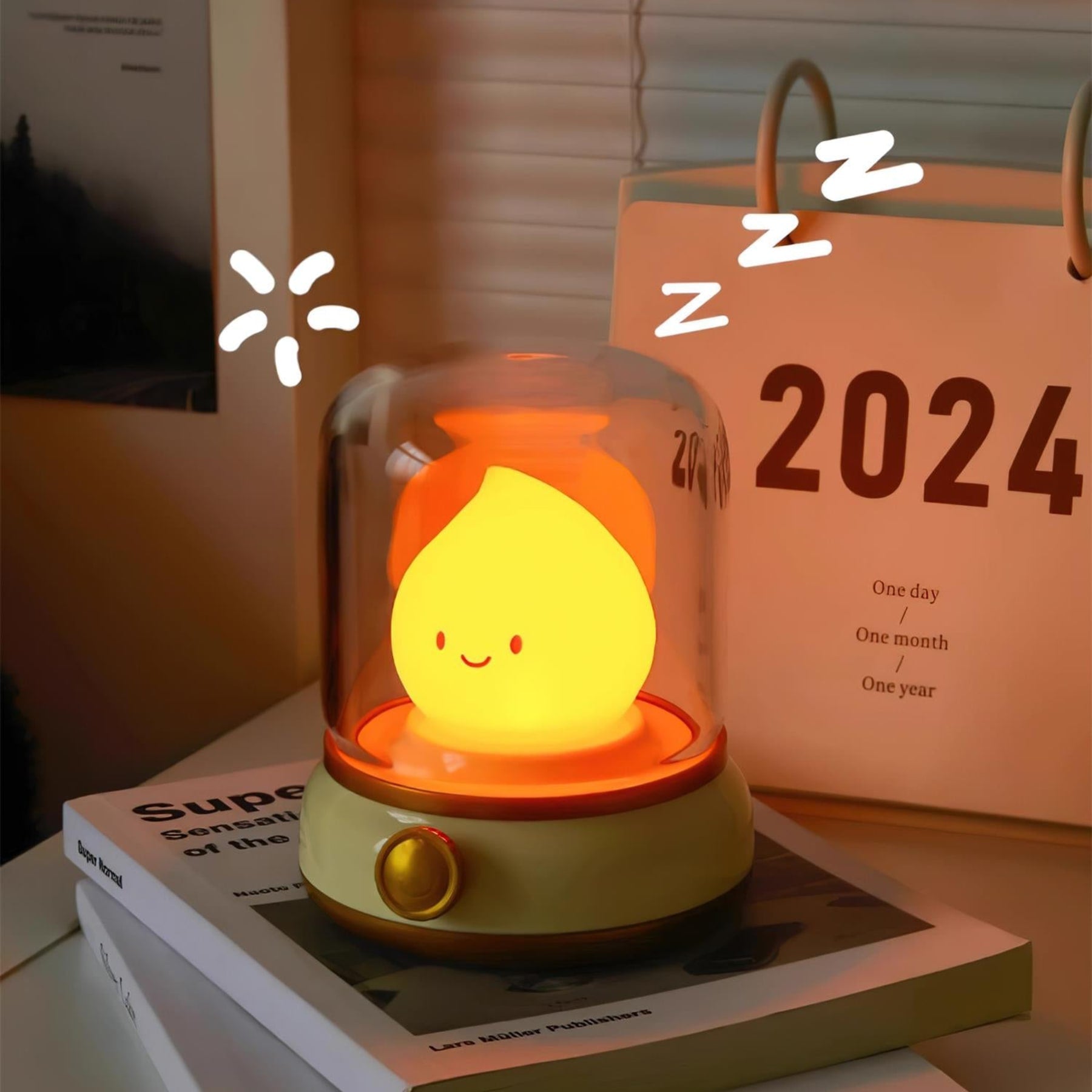 Modern Cordless Table Lamp With Warm LED Glow — Halden Lighting