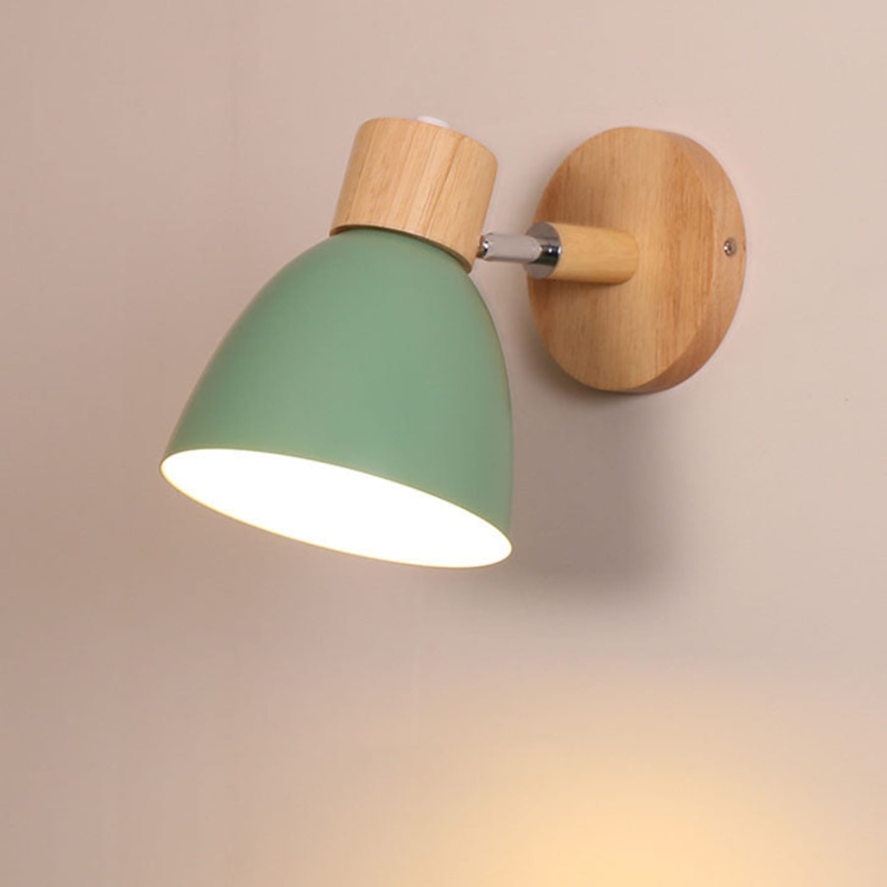 Modern Wood Wall Light With Matte Finish — Halden Lighting
