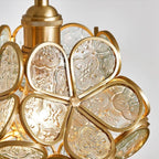 Modern Glass Pendant Light With Warm LED Glow — Halden Lighting