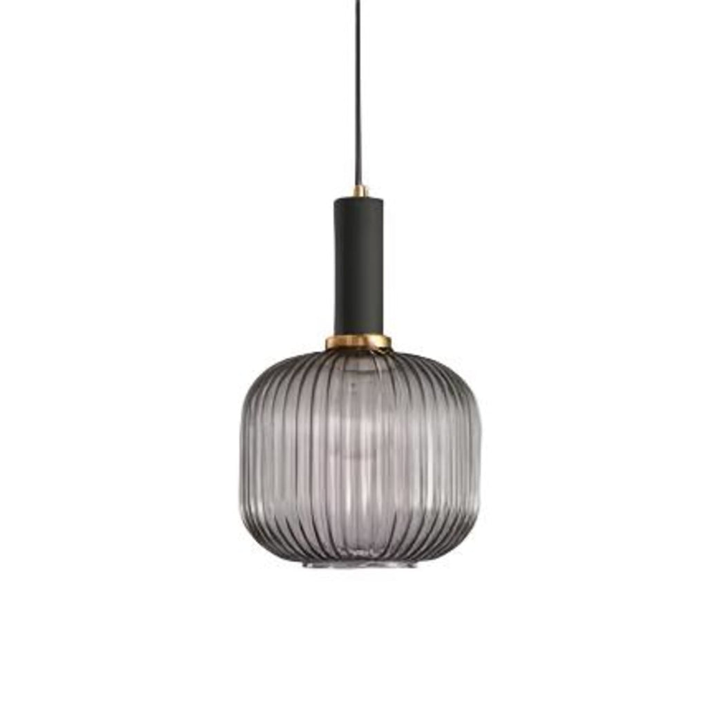 Modern Glass Pendant Light With Warm LED Glow — Halden Lighting