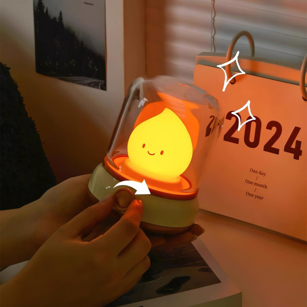 Modern Cordless Table Lamp With Warm LED Glow — Halden Lighting
