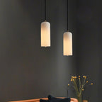 Modern Marble Pendant Light With Warm LED Glow — Halden Lighting