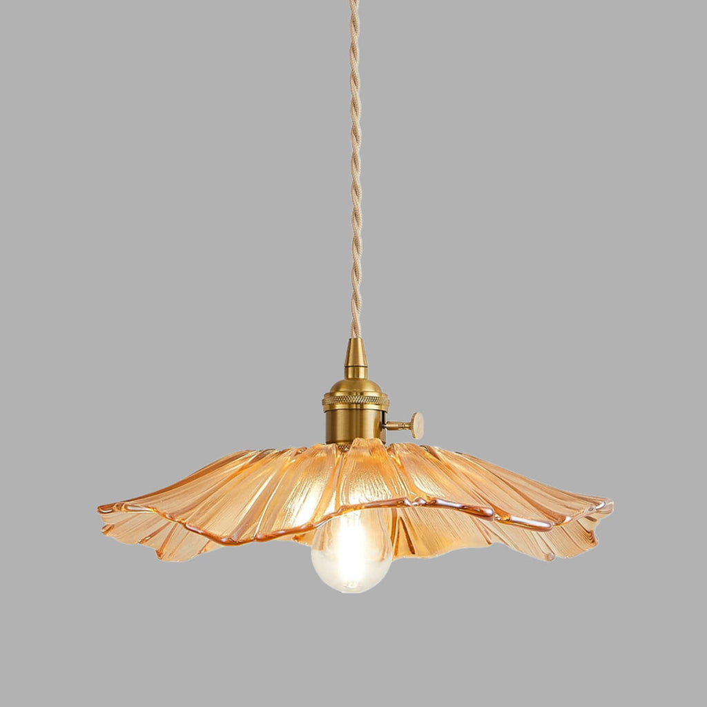 Bohemian Glass Pendant Light With Warm LED Glow — Halden Lighting