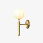 Modern Metal Wall Light With Integrated LED for Living Room — Halden Lighting