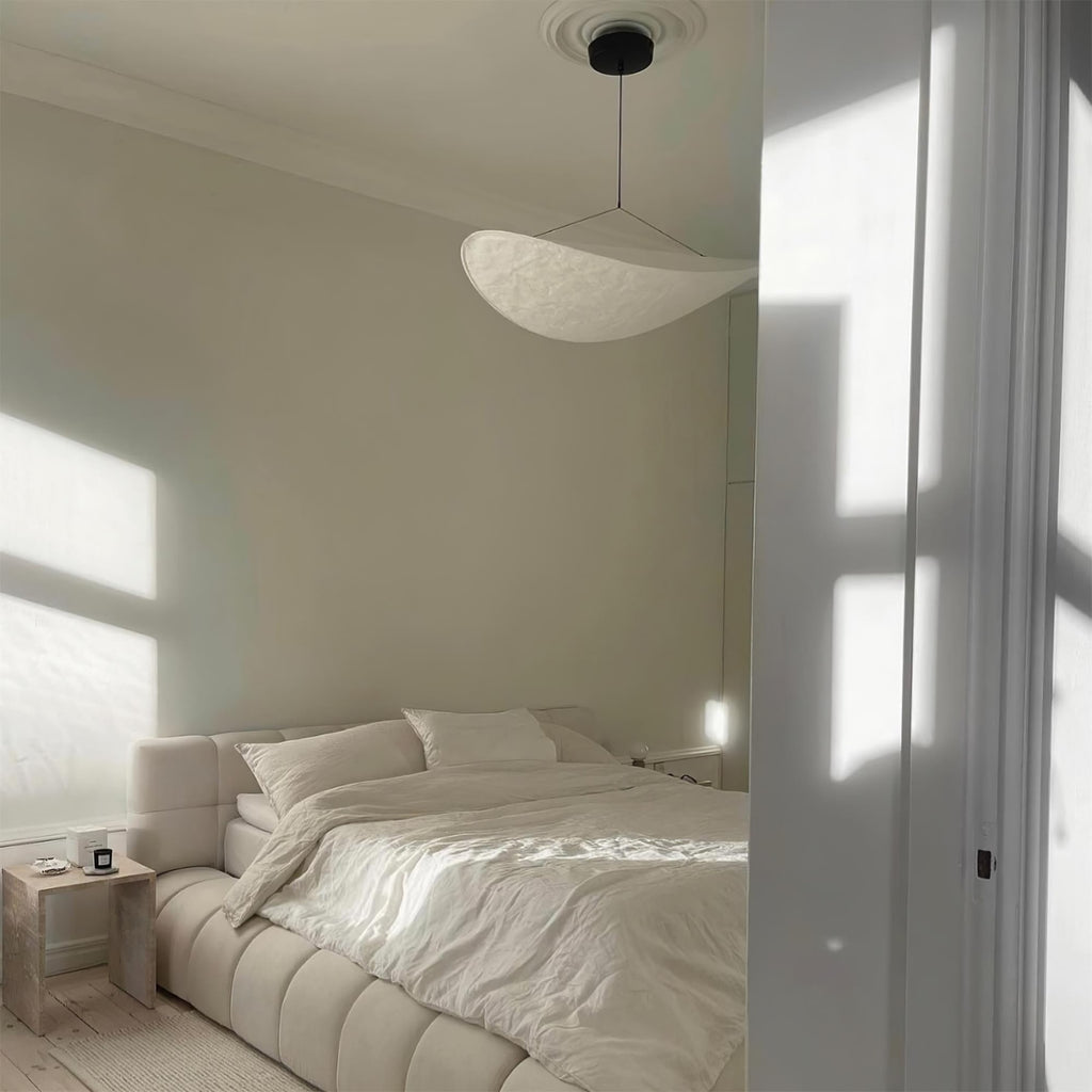 Modern Round Pendant Light With Stepless Dimming — Halden Lighting