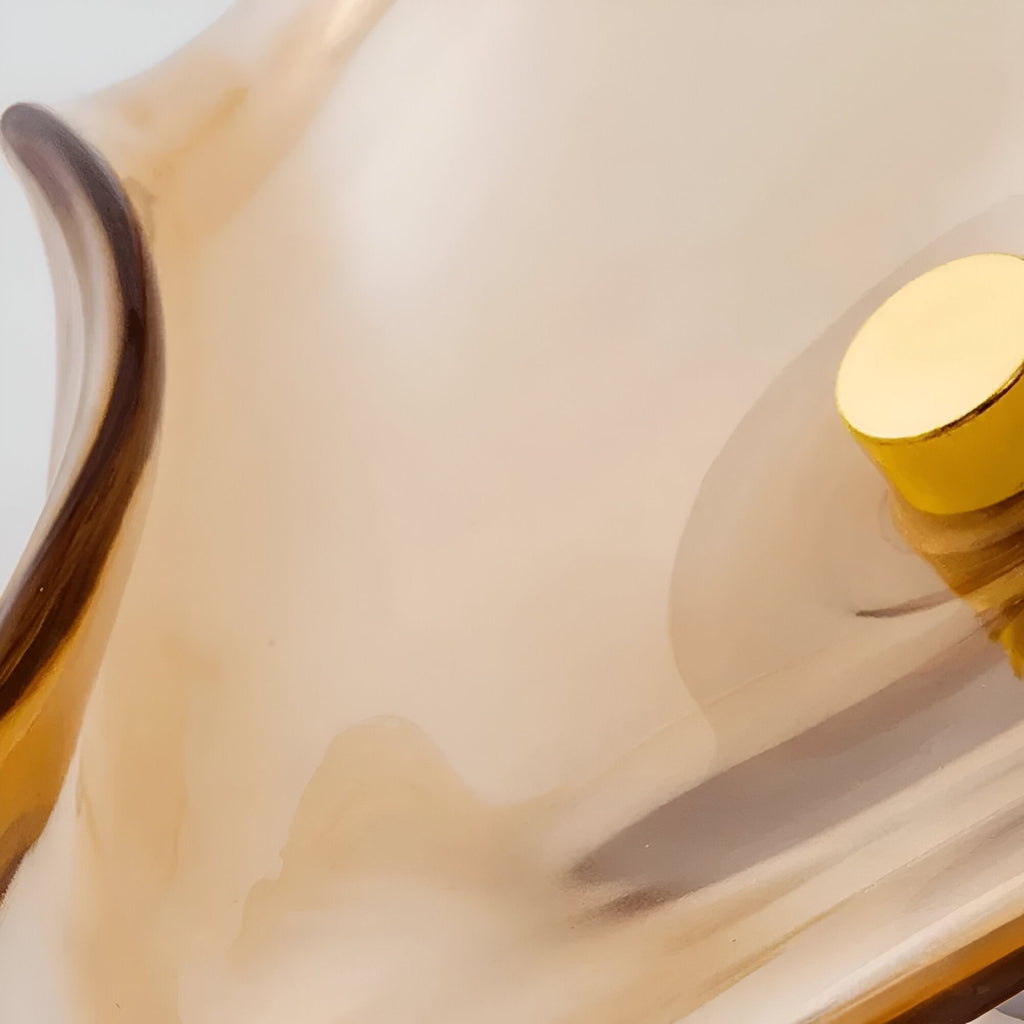 Modern Glass Wall Light With Warm LED Glow — Halden Lighting