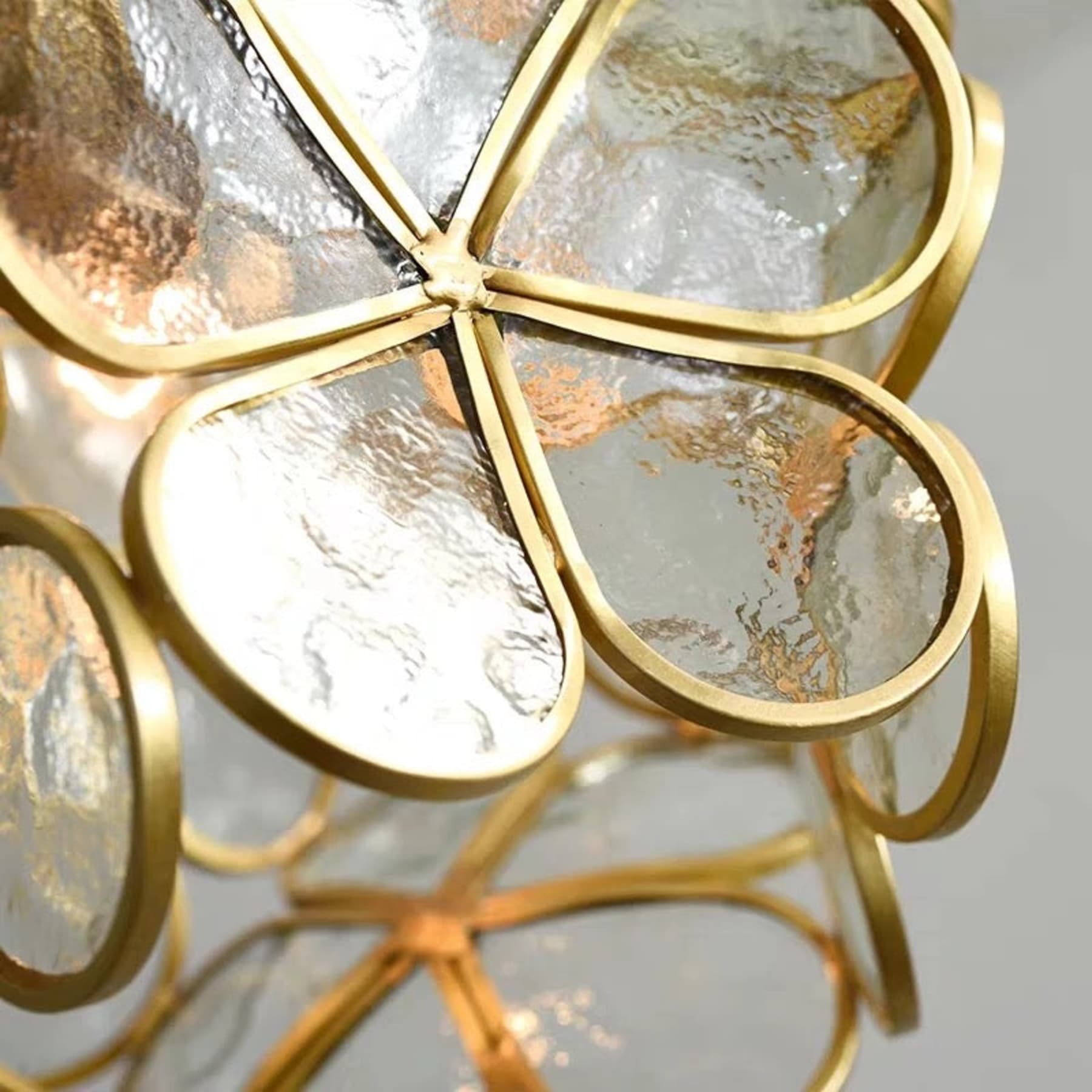 Modern Glass Pendant Light With Warm LED Glow — Halden Lighting