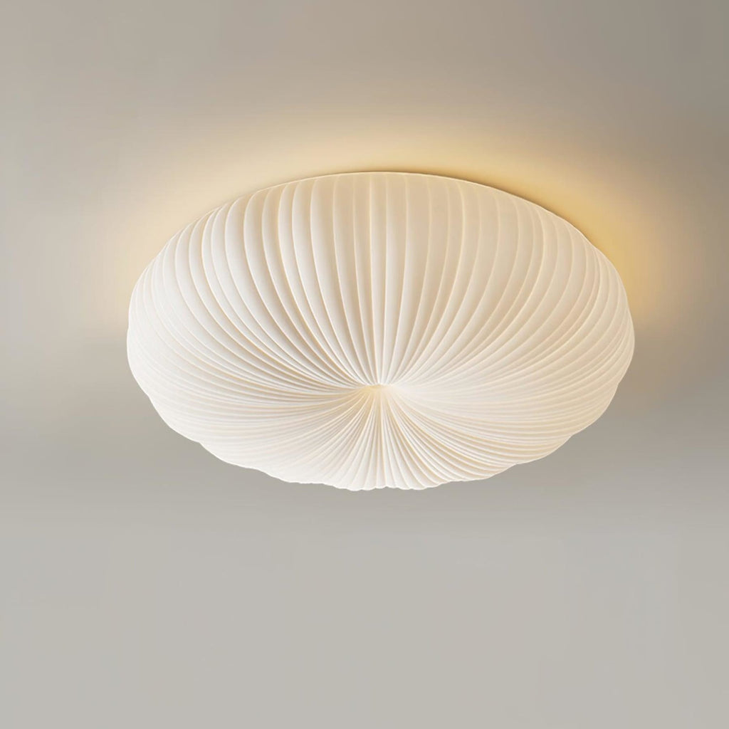 Modern Round Flush Mount Ceiling Light for Living Room — Halden Lighting