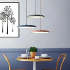 Minimalist Metal and Acrylic Pendant Light With Warm LED Glow — Halden Lighting