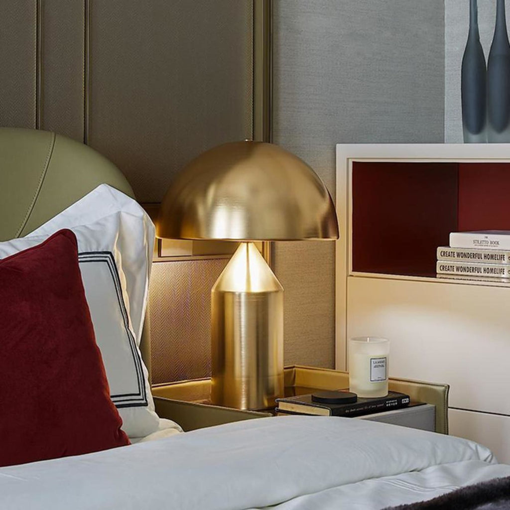 Modern Metal Table Lamp for Living Room and Bedroom — Halden Lighting