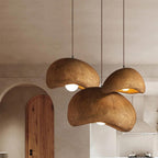 Modern Matte Resin Pendant Light for Living Room — Halden Lighting