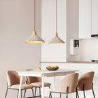Modern Concrete Pendant Light With Warm LED Glow — Halden Lighting