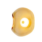 Modern Glass Wall Light With Warm LED Glow — Halden Lighting