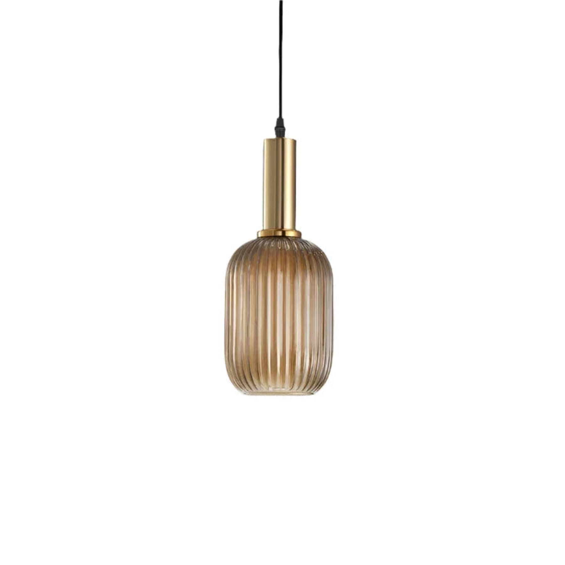 Modern Glass Pendant Light With Warm LED Glow — Halden Lighting