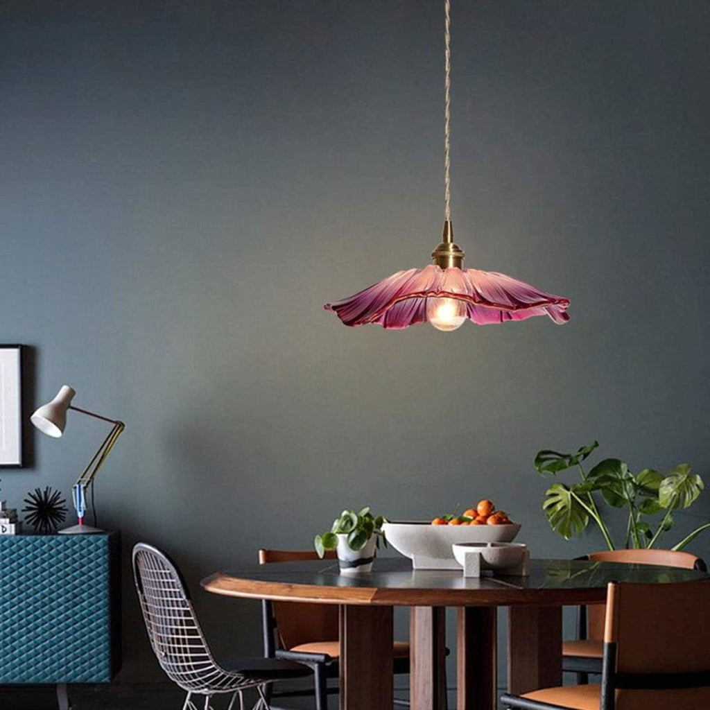 Bohemian Glass Pendant Light With Warm LED Glow — Halden Lighting