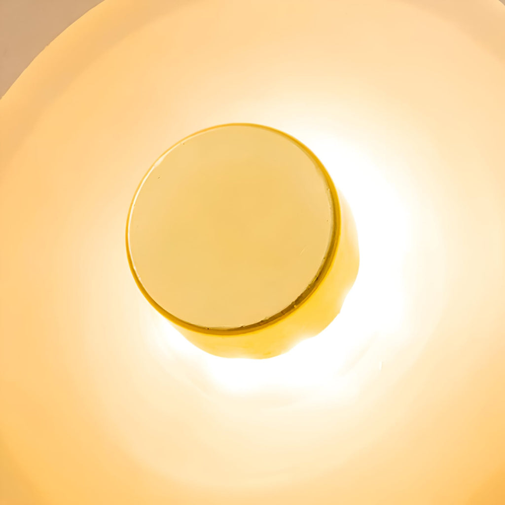 Modern Glass Wall Light With Warm LED Glow — Halden Lighting