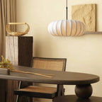 Modern Fabric Pendant Light for Living and Dining Rooms — Halden Lighting