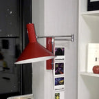 Retro Metal Wall Light With Tri-Colour LED Glow — Halden Lighting
