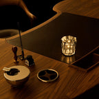 Modern Crystal Table Lamp With Warm LED Glow for Living Room — Halden Lighting