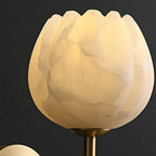 Modern Metal Wall Light With Integrated LED for Living Room — Halden Lighting