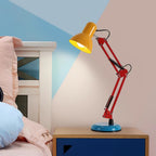 Modern Metal Table Lamp With Bulb Included for Home Office — Halden Lighting