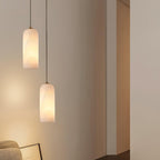 Modern Marble Pendant Light With Warm LED Glow — Halden Lighting