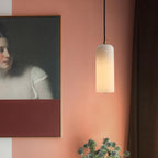 Modern Marble Pendant Light With Warm LED Glow — Halden Lighting