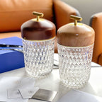 Modern Glass Table Lamp With USB Plug-In Convenience — Halden Lighting