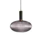 Modern Glass Pendant Light With Warm LED Glow — Halden Lighting