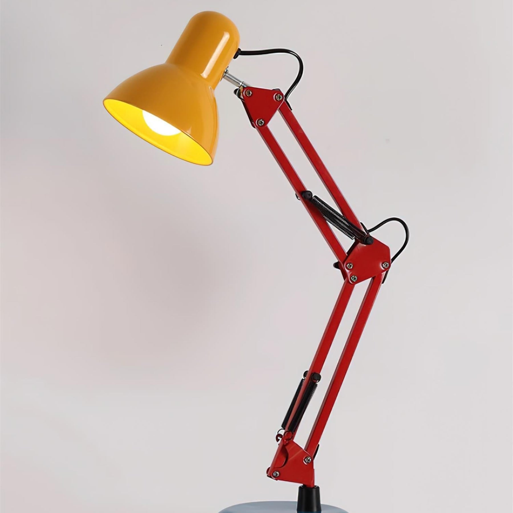 Modern Metal Table Lamp With Bulb Included for Home Office — Halden Lighting