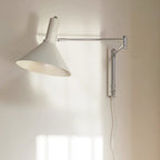 Retro Metal Wall Light With Tri-Colour LED Glow — Halden Lighting