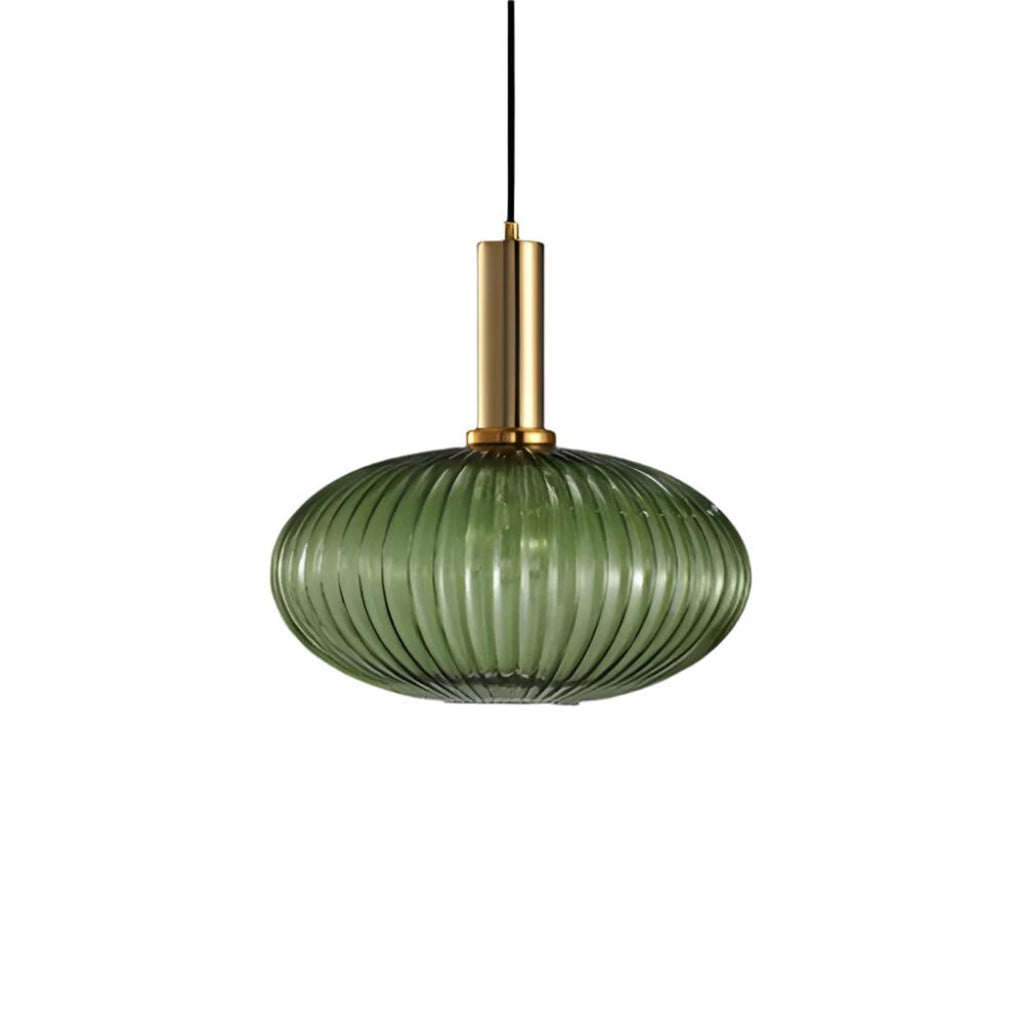 Modern Glass Pendant Light With Warm LED Glow — Halden Lighting