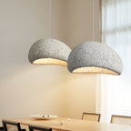 Modern Stone Pendant Light With Matte Finish for Living Room — Halden Lighting