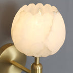 Modern Metal Wall Light With Integrated LED for Living Room — Halden Lighting