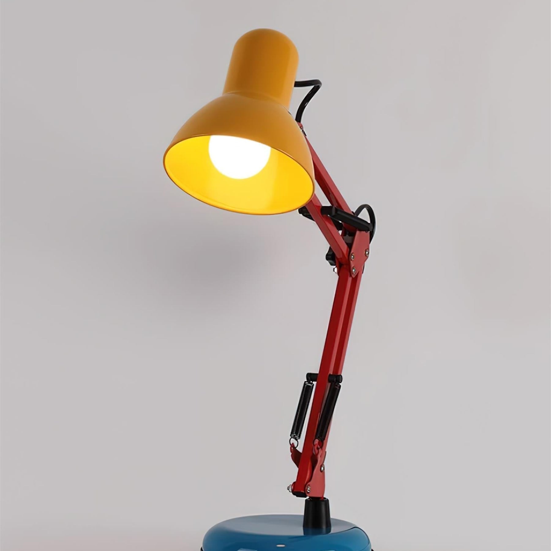 Modern Metal Table Lamp With Bulb Included for Home Office — Halden Lighting