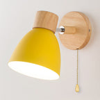 Modern Wood Wall Light With Matte Finish — Halden Lighting